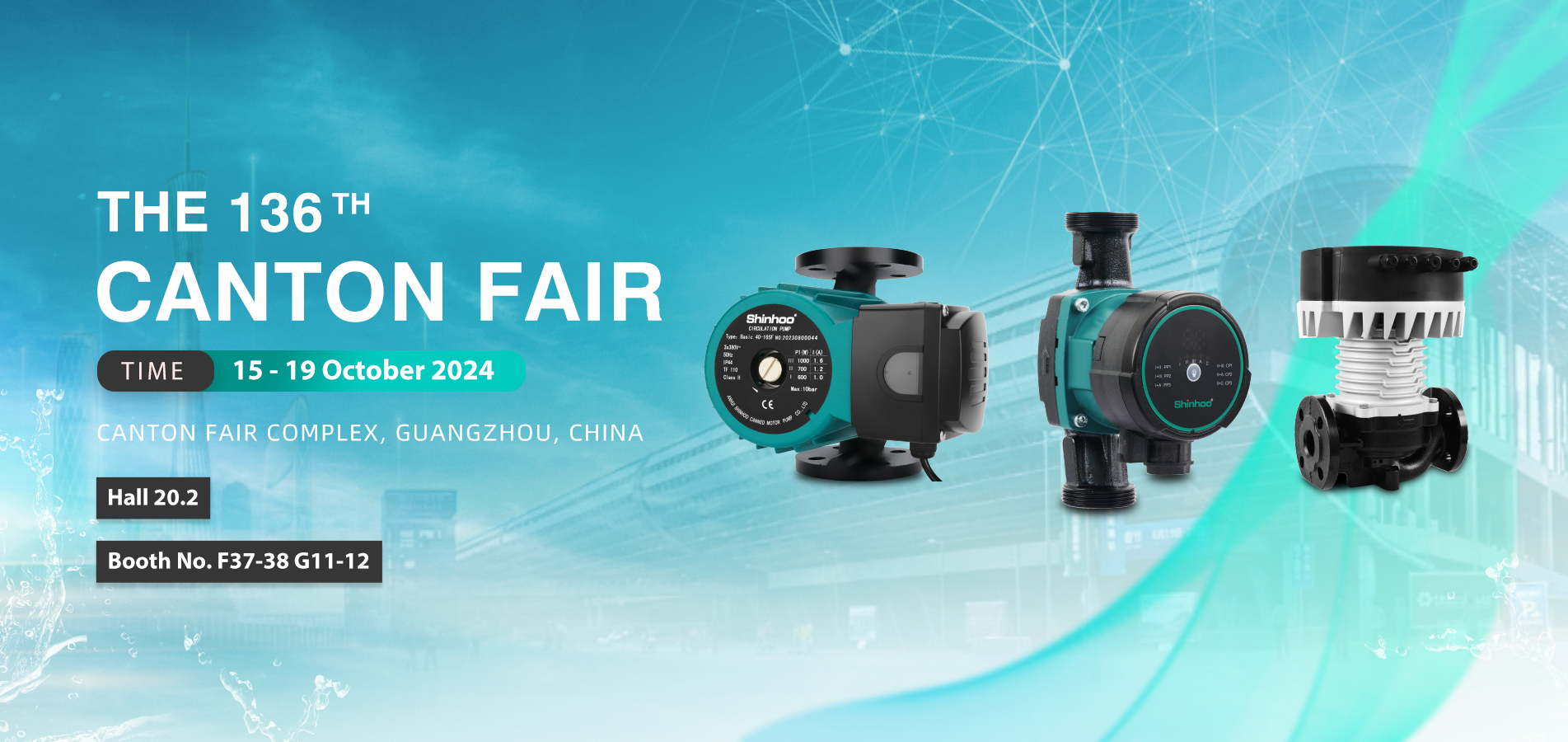 Invitation to Visit Shinhoo at the 136th Canton Fair